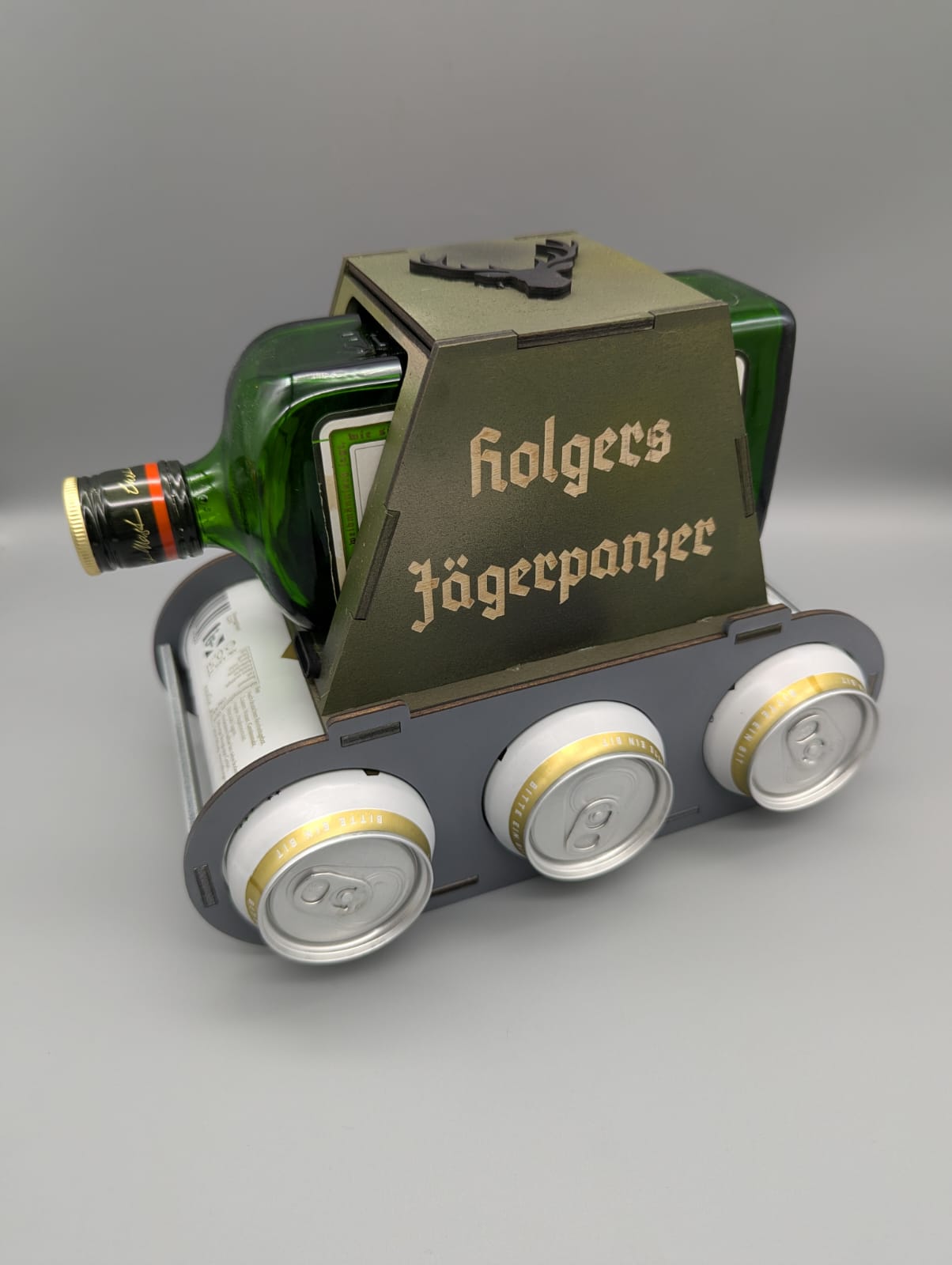 Jägerpanzer – Geschenk für Männer zum Vatertag & Geburtstag mit Wunschgravur