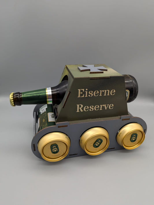 Bierpanzer – Geschenk für Männer zum Vatertag & Geburtstag mit Wunschgravur