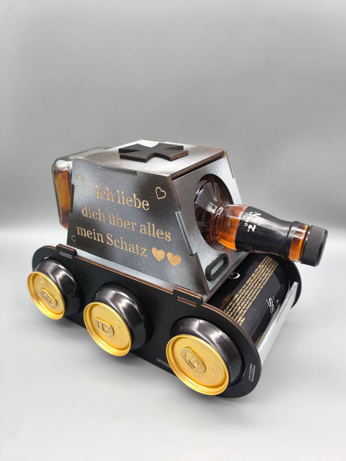 Jacky Panzer – Geschenk für Männer zum Vatertag & Geburtstag mit Wunschgravur