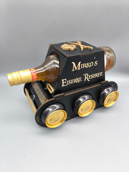 Captain-Morgan Panzer – Geschenk für Männer zum Vatertag & Geburtstag mit Wunschgravur